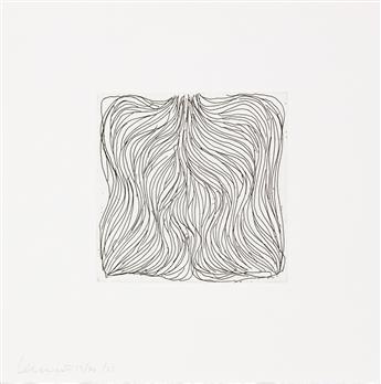 SOL LEWITT Eight Small Etchings.